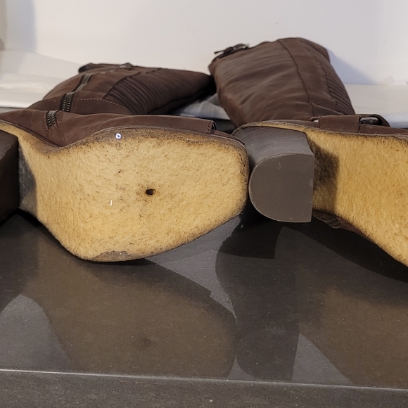 Sexy Donal J Pilner over the knee peep toe boots - Picture 8 of 15